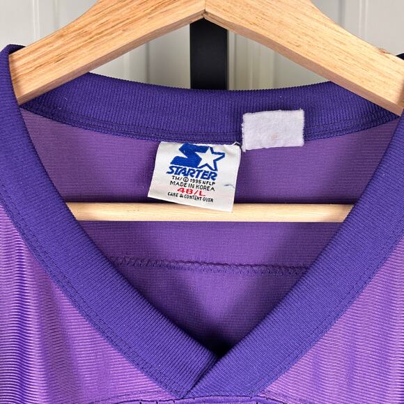 Randy Moss #84 Vintage 90s Starter Minnesota Vikings NFL Jersey Sz 48 Large - Picture 4 of 4